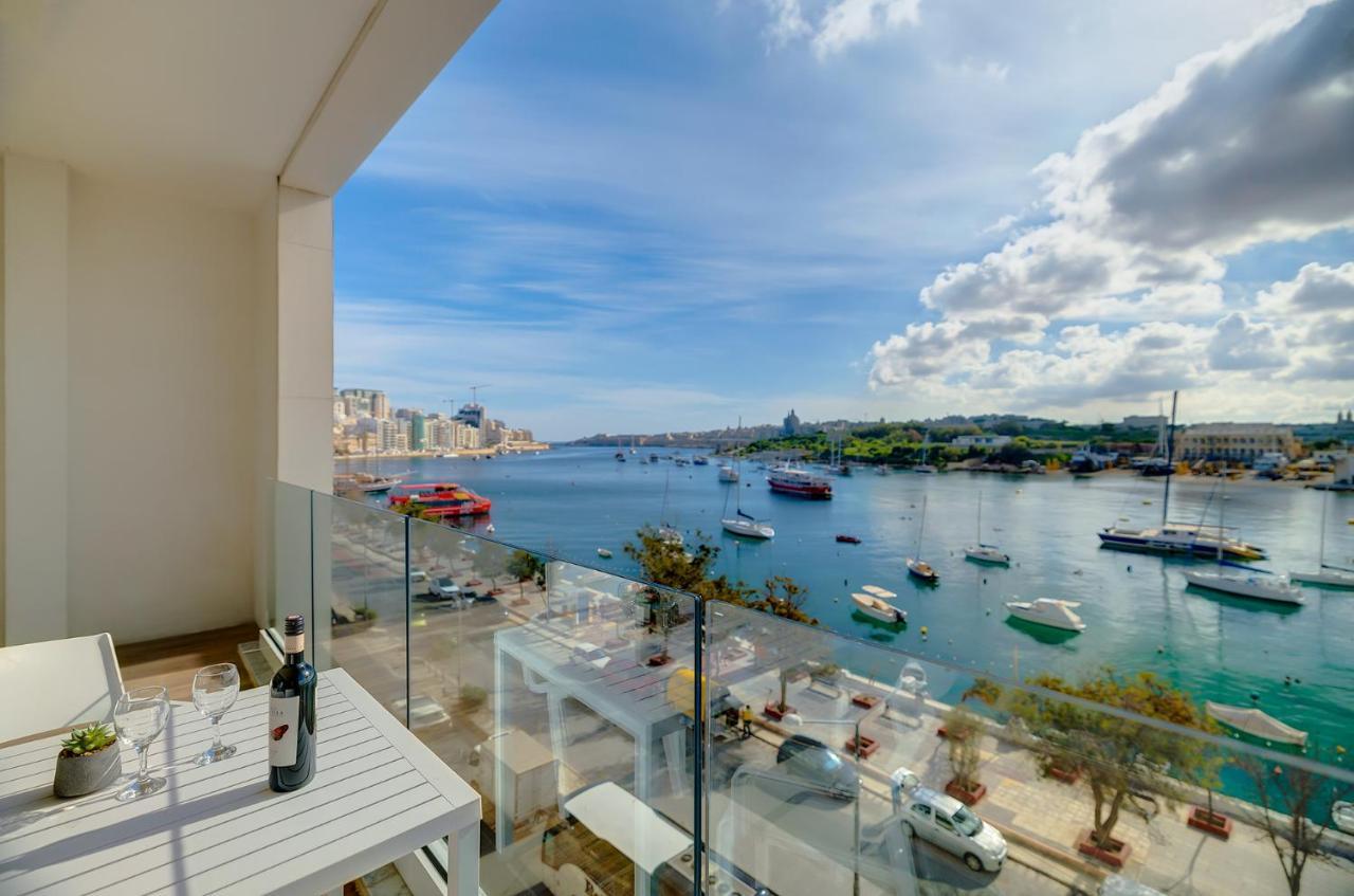 Luxury Apartment With Valletta And Harbour Views Sliema Kültér fotó